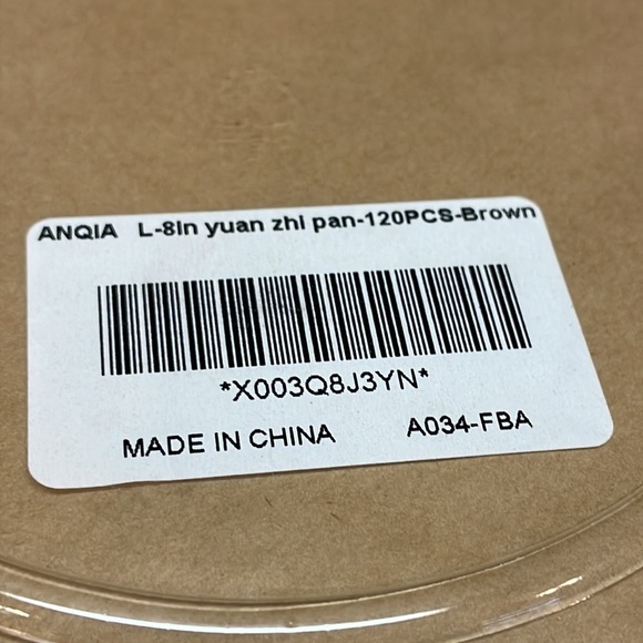 NIB Air Fryer 8” Liners 120 Pack - Picture 3 of 5